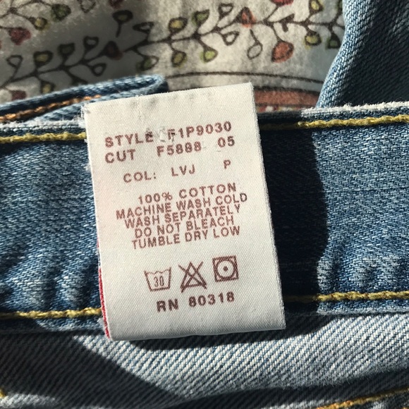 Lucky Brand Sweet Dream Cuffed Crop Jeans - Picture 5 of 8